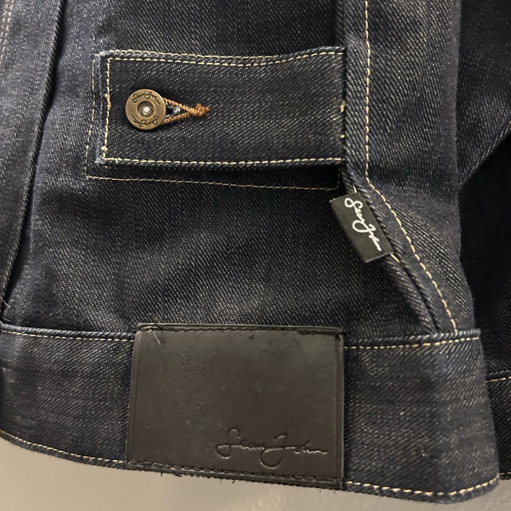 Sean Jean Denim Jacket Small (Loose Fit) - Picture 5 of 5